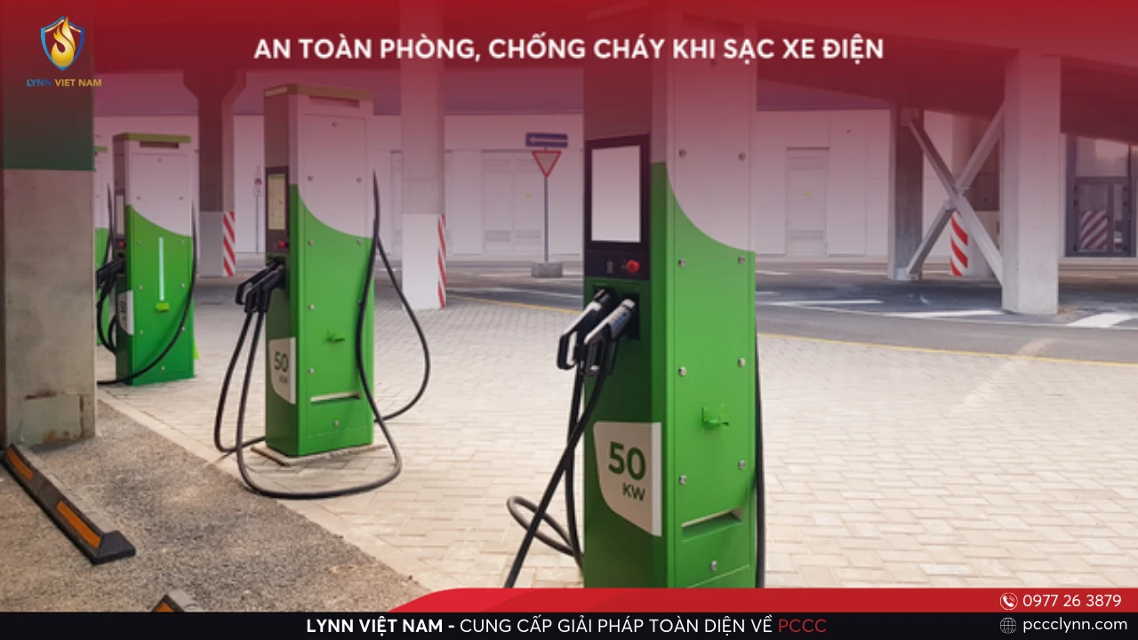 An Toàn Phòng, Chống Cháy Khi Sạc Xe Điện