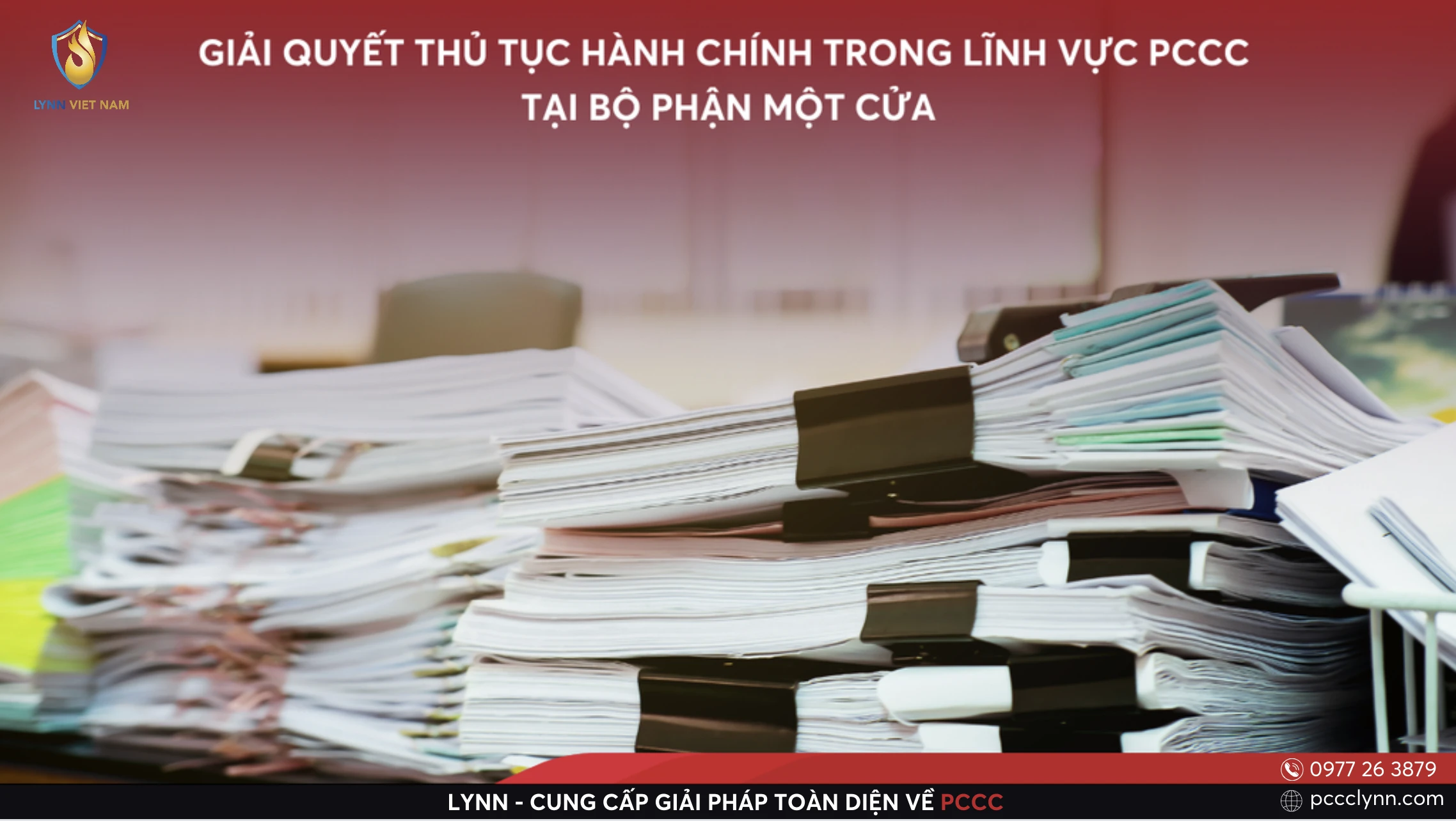 Giải Quyết Thủ Tục Hành Chính Trong Lĩnh Vực PCCC Tại Bộ Phận Một Cửa