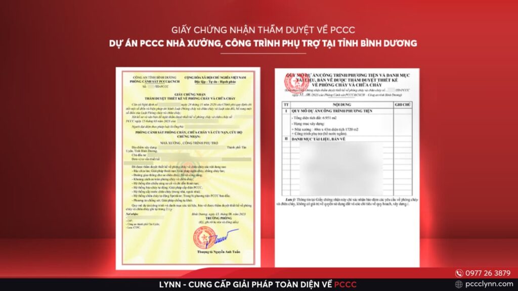 Dự Án Thẩm Duyệt PCCC Về Lĩnh Vực Sản Xuất Gỗ