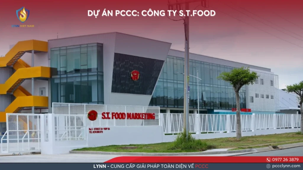 DỰ ÁN PCCC CÔNG TY S.T.FOOD
