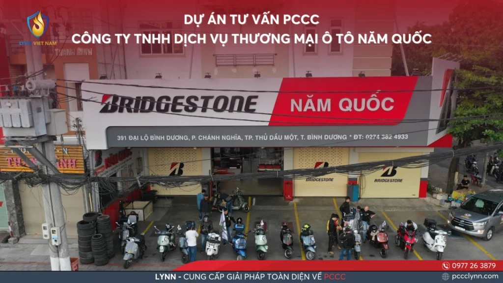 DỰ ÁN TƯ VẤN PCCC CÔNG TY TNHH DỊCH VỤ THƯƠNG MẠI Ô TÔ NĂM QUỐC (1)