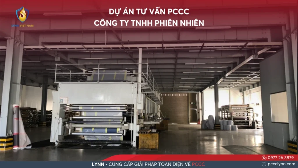 DỰ ÁN TƯ VẤN PCCC CÔNG TY TNHH PHIÊN NHIÊN