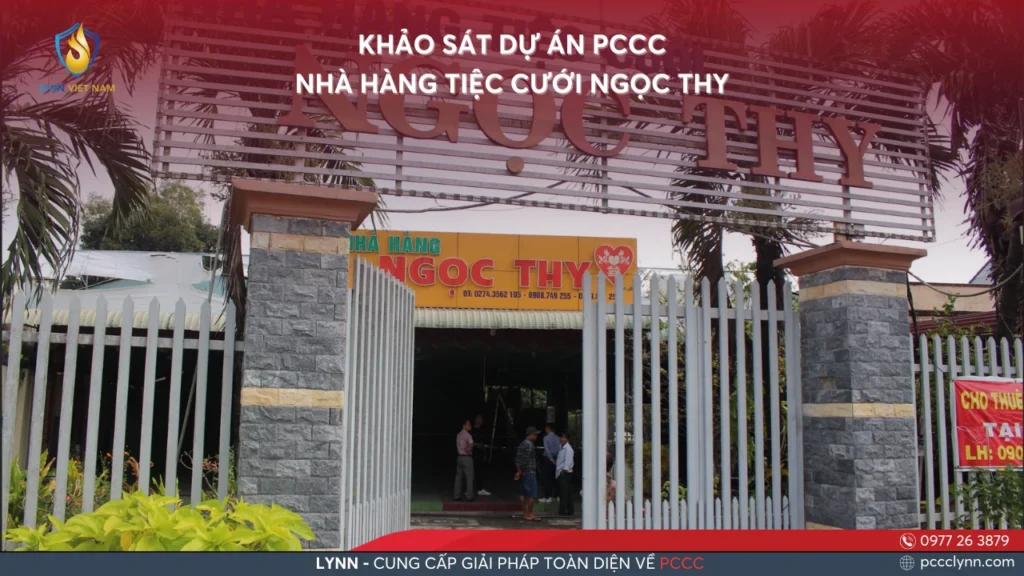 KHẢO SÁT DỰ ÁN PCCC NHÀ HÀNG TIỆC CƯỚI NGỌC THY