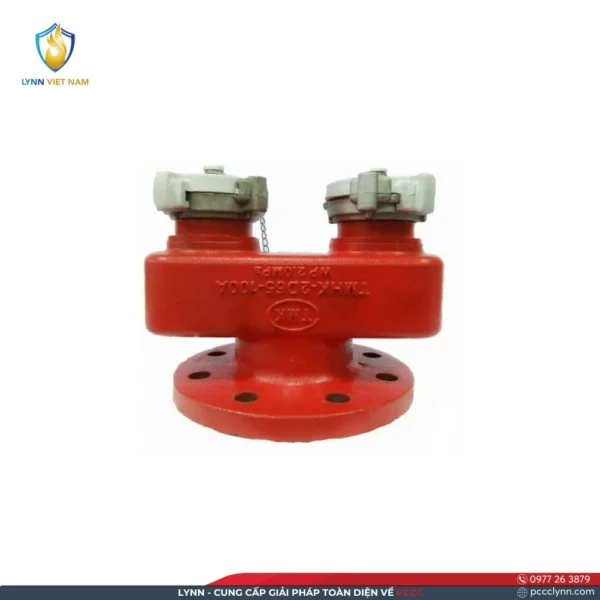 HỌNG TIẾP NƯỚC TOMOKEN 2 CỬA D65